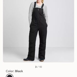 Land’s End Women’s Snow Bib **EUC, used once** Size Petite Medium